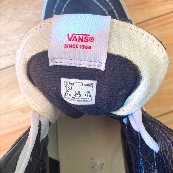 Vans Black High Tops 13 - Picture 7 of 7